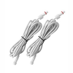 CONJUNTO 2 CANDEEIROS COM PAINEL SOLAR IP65 4500K