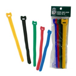 ABRAÇADEIRAS VELCRO MULTICOR 125X15mm
