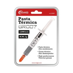MASSA TERMICA SILICONE PRATA EM SERINGA DE 3G