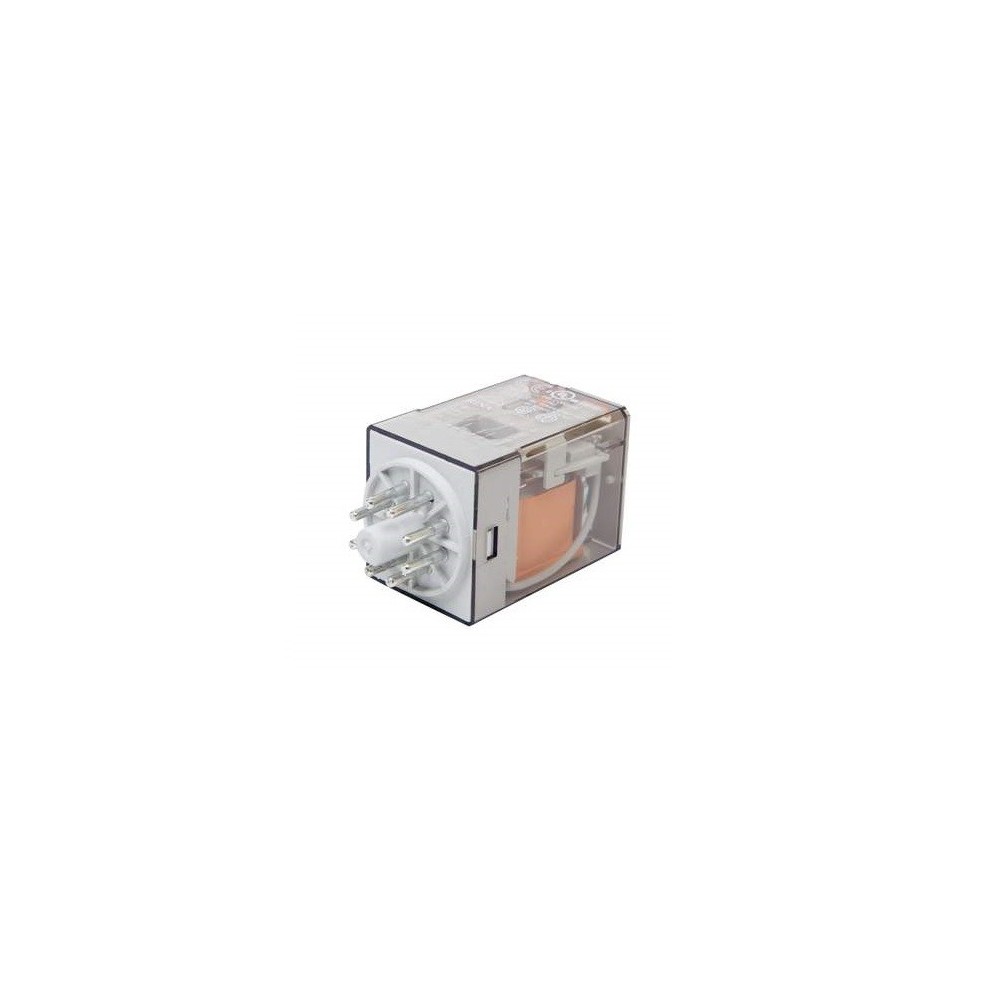 RELE INDUSTRIAL 230VAC 2C/10A OCTAL +INDICADOR MEC.