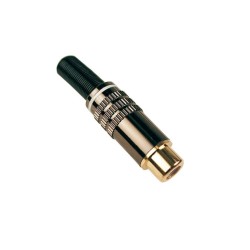 FICHA RCA FEMEA DOURADO DE EXTENSAO PARA VIDEO