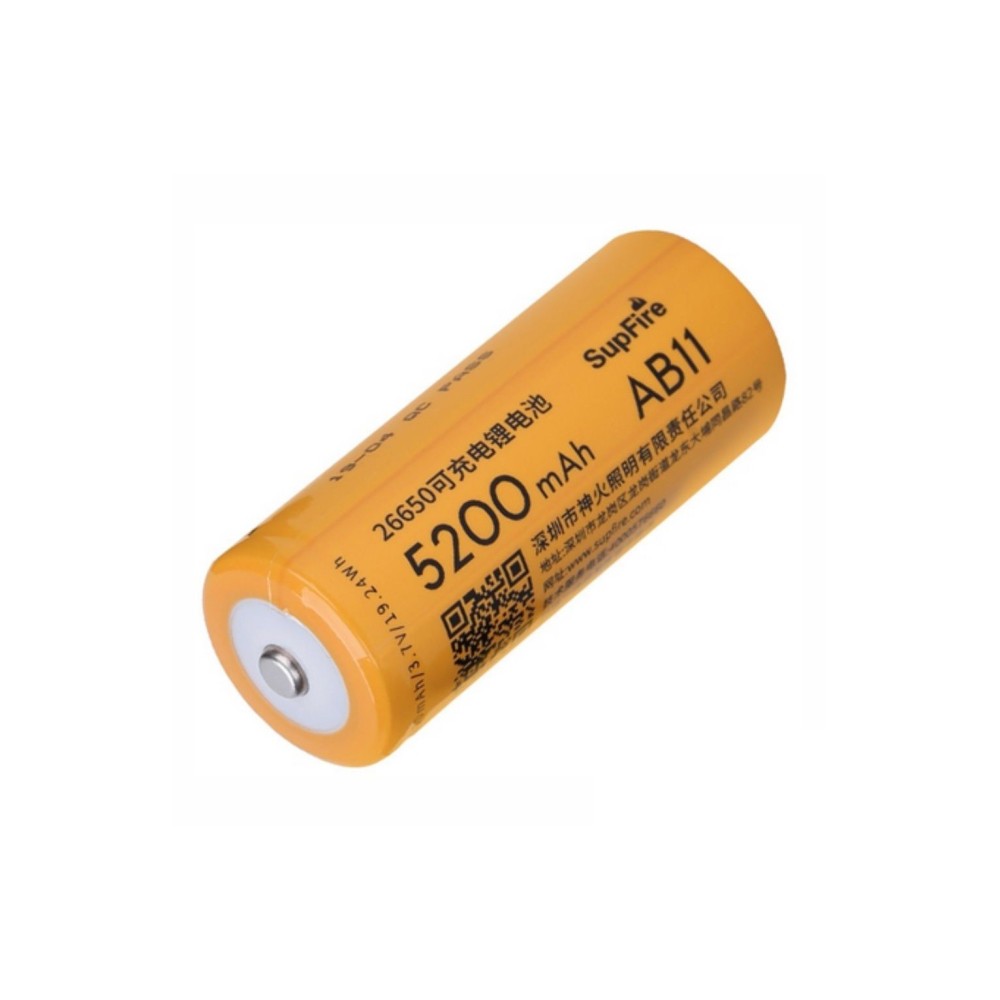 BATERIA LITIO 26650 3.7V 5200MA RECARREGAVEL BATERIA LITIO 26650 3.7V 5200MA RECARREGAVEL