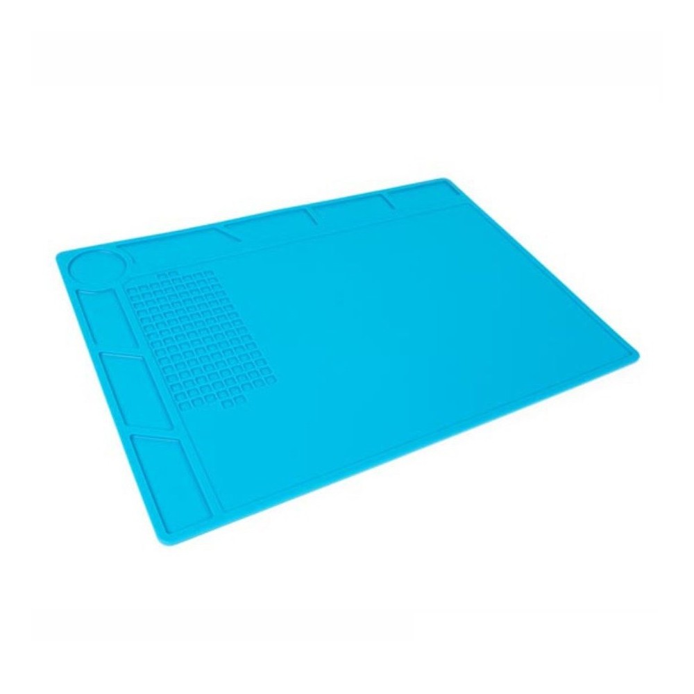 TAPETE SOLDAR ANTI-ESTATICO EM SILICONE 350x250mm VELLEMAN