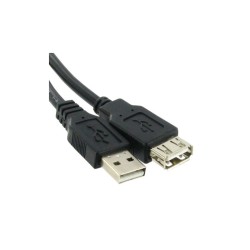 CABO USB-A MACHO / USB-A FEMEA 3MTS