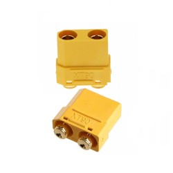 FICHA PARA BATERIA XT90 FEMEA