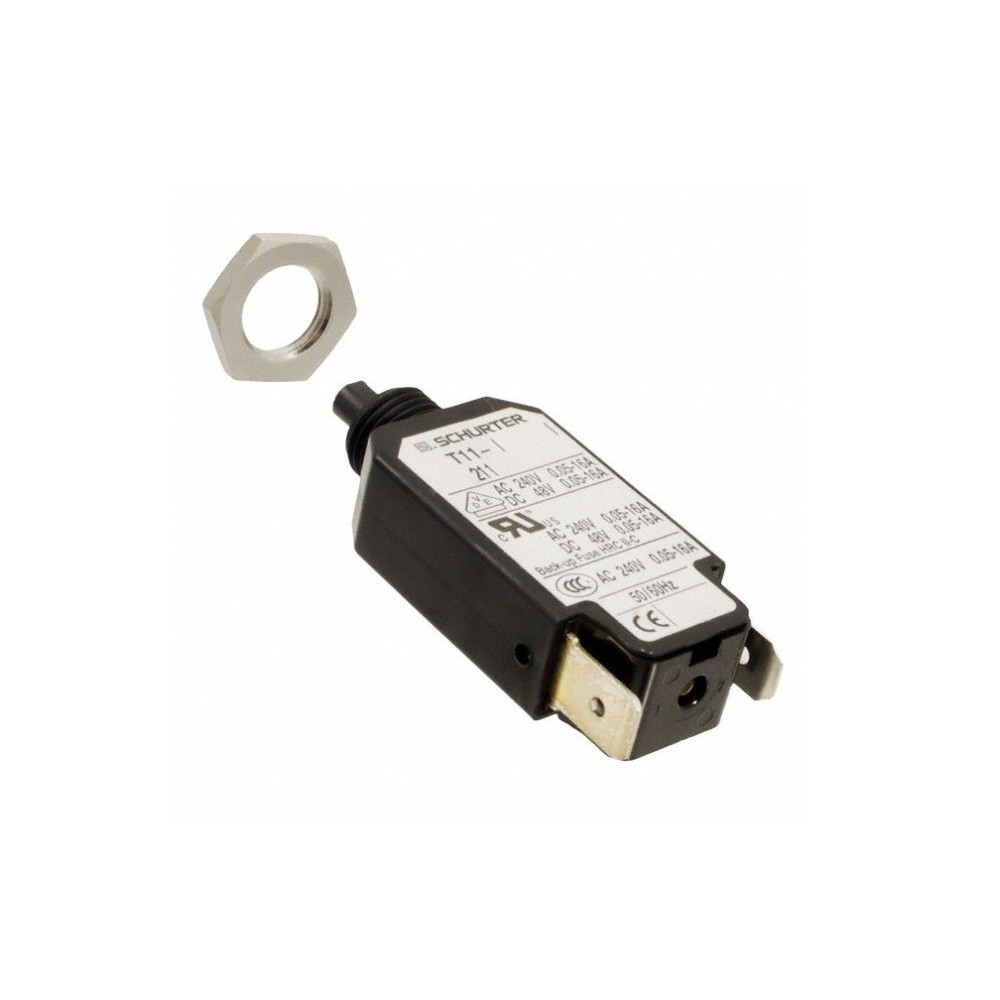 DISJUNTOR SCHURTER 48V DC 240V AC 5A