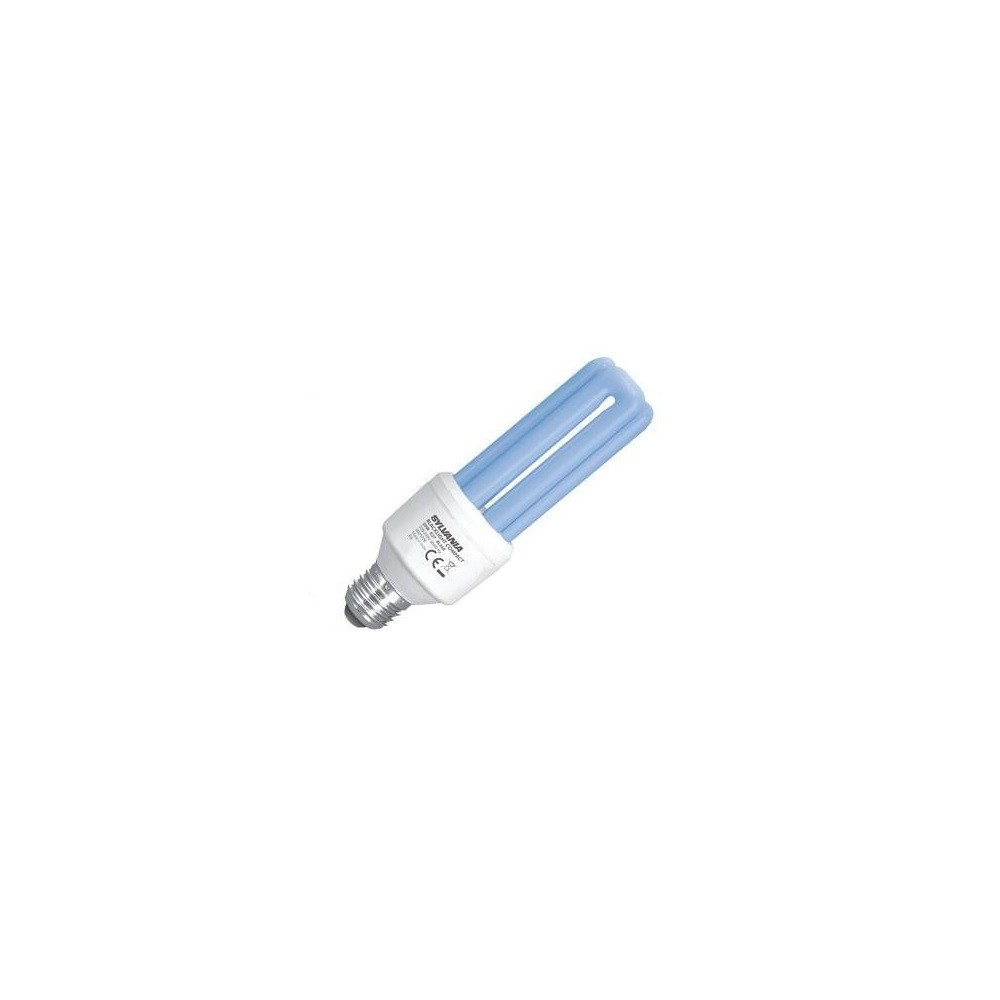 LAMPADA LUZ NEGRA UV-A / INSECTOS 230V 20W E27 MINI-LYNX