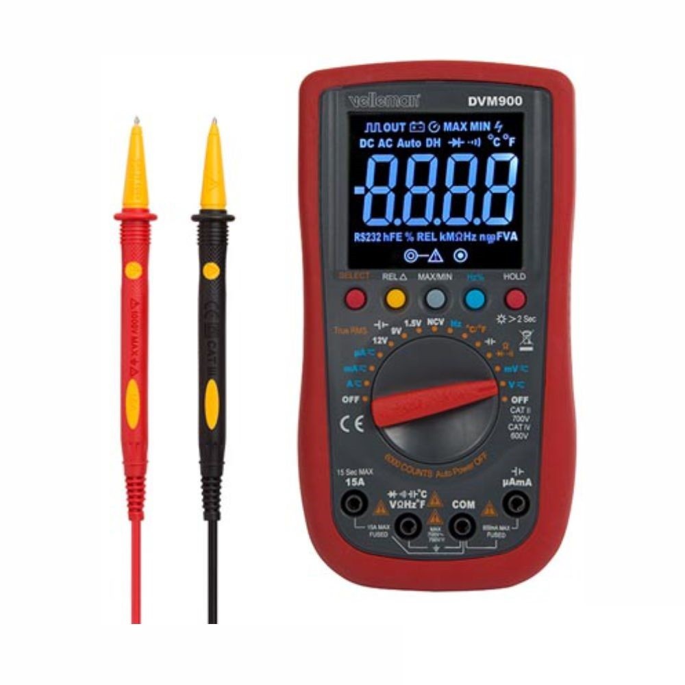MULTIMETRO DIGITAL CATII 700V CATIV 600V 15A