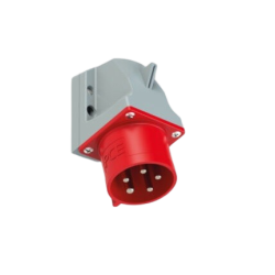 FICHA MACHO TRIFASICA 3P + T + N 400V 32A MONTAGEM SALIENTE