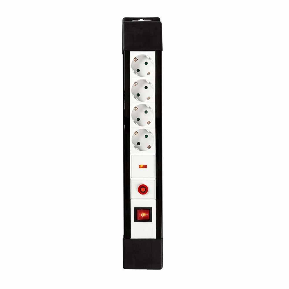 EXTENSAO CORRENTE SCHUKO 4 VIAS + INTERRUPTOR + PROTEÇAO 3MTS