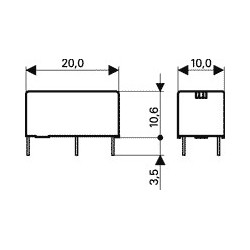 RELE 12VDC 6A