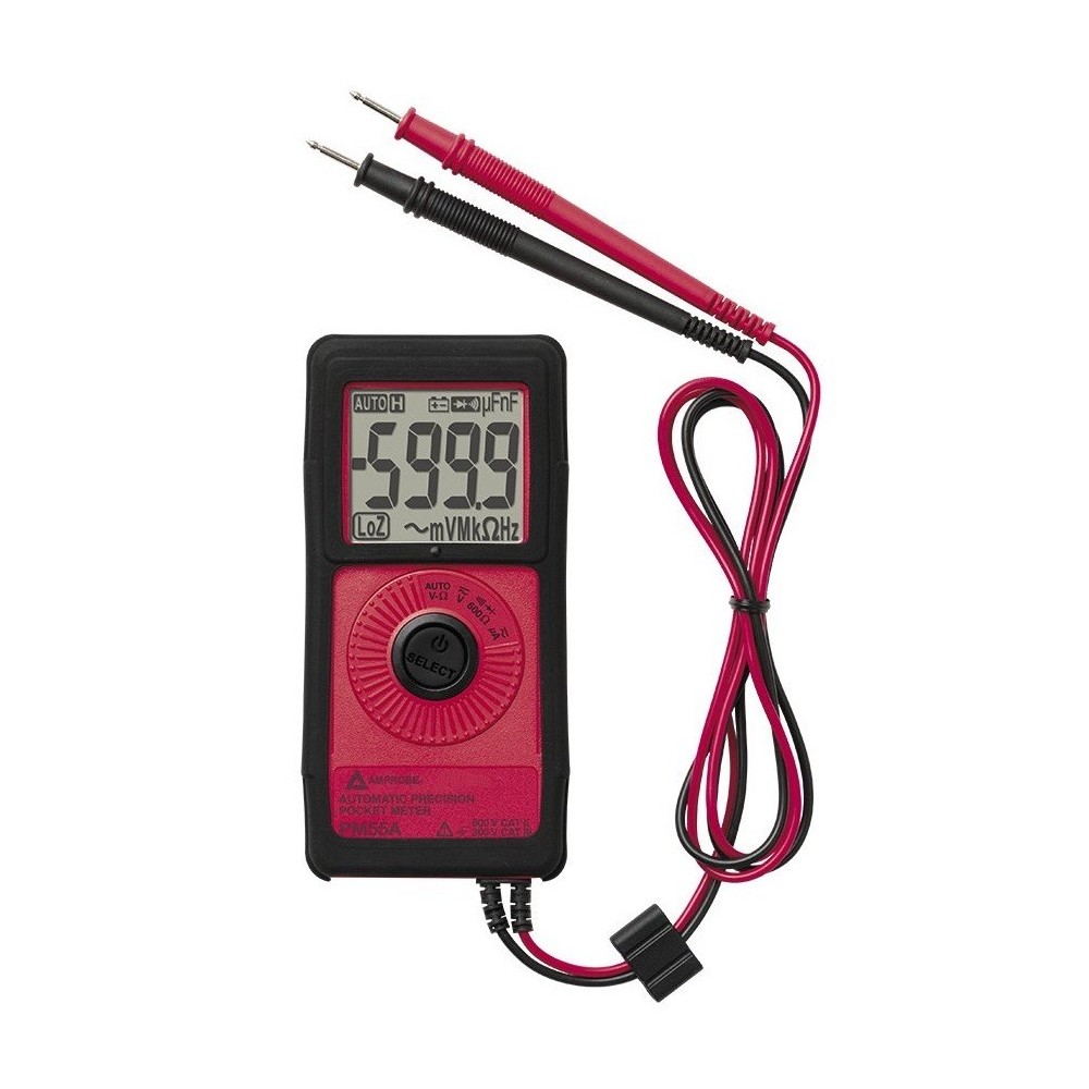 MULTIMETRO DIGITAL DE BOLSO AMPROBE PM55A