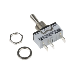 COMUTADOR ALAVANCA 3POS SP3T (ON)-OFF-(ON) 5A 25VDC