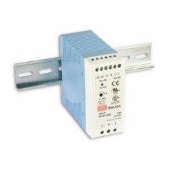 FONTE ALIMENTAÇAO INDUSTRIAL CALHA DIN MDR-60-12 MEAN WELL