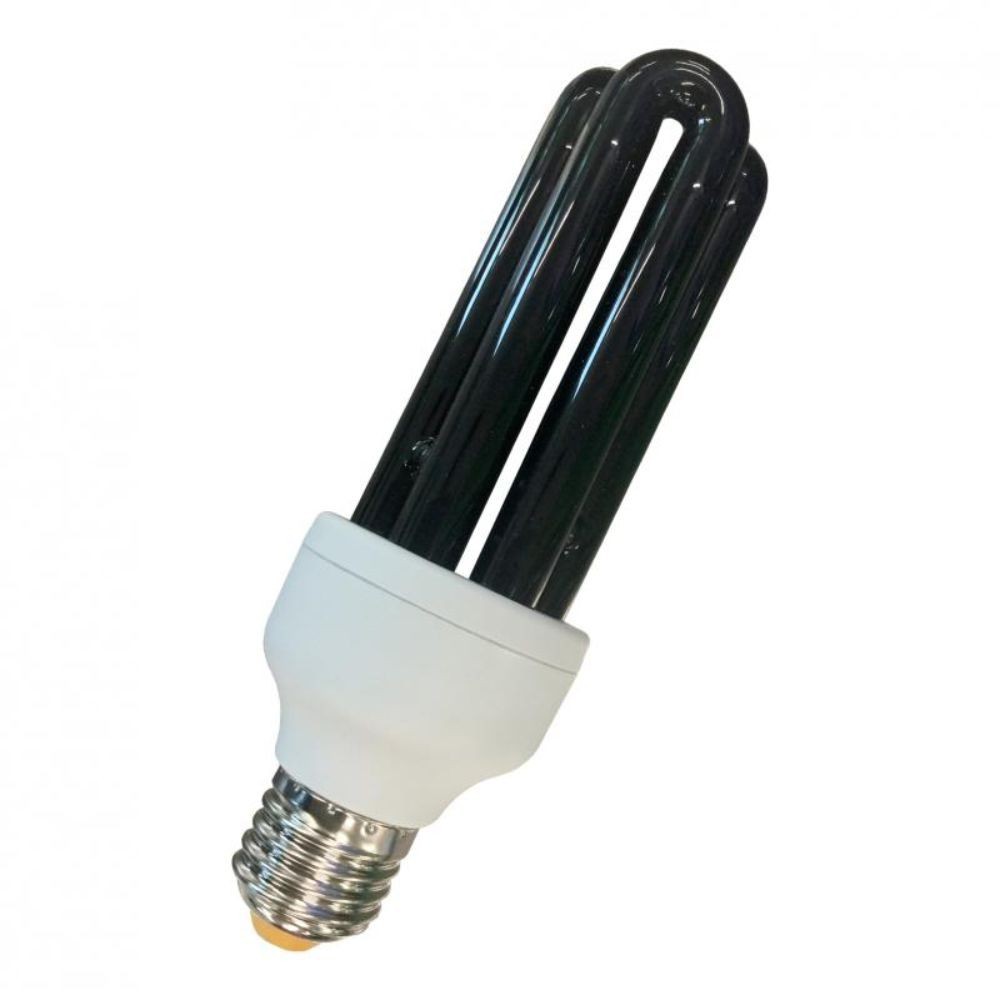 LAMPADA LUZ NEGRA C/ CASQUILHO E27