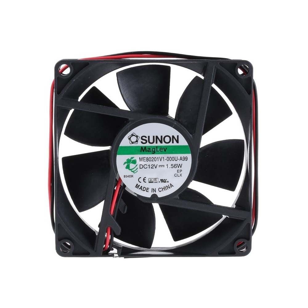 VENTILADOR 12VDC 80X80X20mm  SUNON