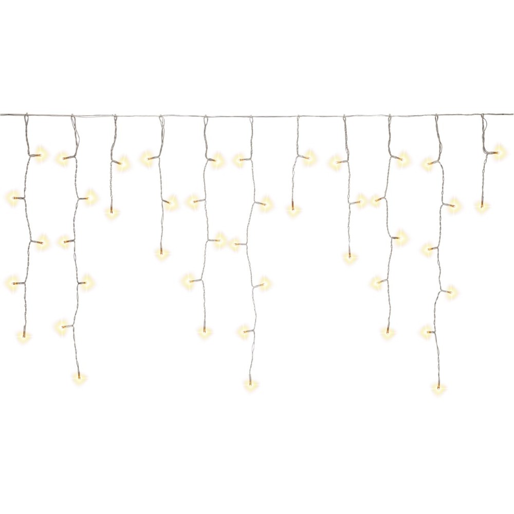 CORTINA 400 LEDS BRANCO QUENTE 3000K IP44 15M