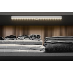 LAMPADA LEDS 3000k C/ DETETOR MOVIMENTOS PIR