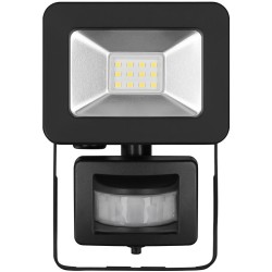 PROJECTOR LED 230V 10W 4000K COM SENSOR IP44