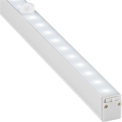LAMPADA LEDS 6500k C/ DETETOR MOVIMENTOS PIR