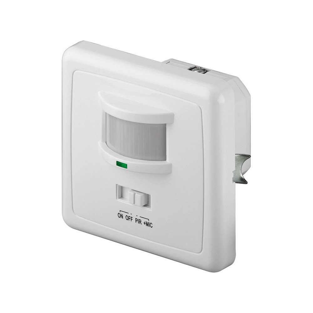 DETETOR MOVIMENTOS INFRAVERMELHO / ACUSTICO IP20
