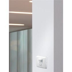 DETETOR MOVIMENTOS INFRAVERMELHO / ACUSTICO IP20