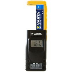 TESTADOR DIGITAL PILHAS E BATERIAS VARTA