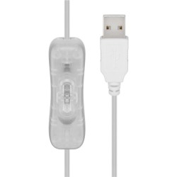 BOBINE FIO 150 LEDS BRANCO QUENTE 2700K USB