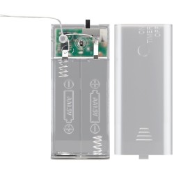 CONJUNTO 2 FIOS LED 20 LEDS BRANCO QUENTE 3000K IP20