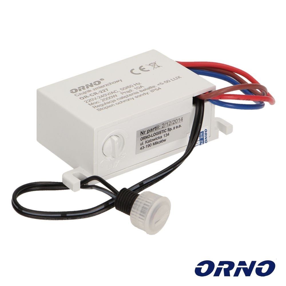 SENSOR CREPUSCULAR OR-CR-227 ORNO