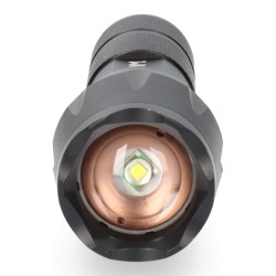 LANTERNA ALUMINIO 1 LED CREE COM ZOOM