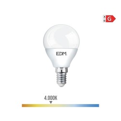 LAMPADA LED ESFERICA E14 5W 4000K