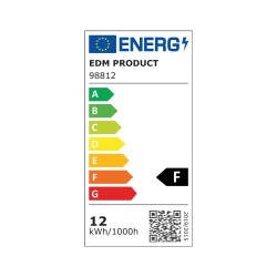 LAMPADA LED 230VAC 12W C/ SENSOR CRESPUSCULAR 6400K E27