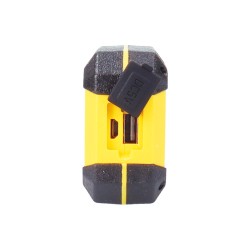 LANTERNA LED RECARREGAVEL C/ GANCHO + IMAN + POWERBANK USB