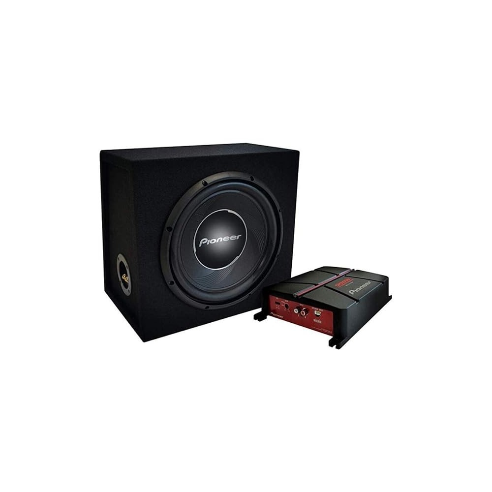 PIONEER GXT-3730B-SET KIT SUBWOOFER 12" + AMPLIFICADOR E CABOS