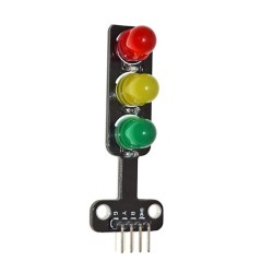 MODULO SEMAFORO 3 LEDS 10mm 5V PARA ARDUINO RASPBERRY