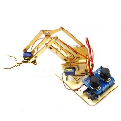 KIT APRENDIZAGEM ELECTRONICA C/ BRACO ROBOTICO
