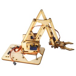 KIT APRENDIZAGEM ELECTRONICA C/ BRACO ROBOTICO