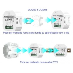 MODULO ILUMINAÇÃO WIFI + RF 433MHz ZIGBEE
