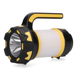 LANTERNA LED RECARREGAVEL C/ LUZ EMERGENCIA