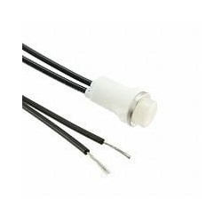 LAMPADA INDICADORA MONTAGEM PAINEL 125V BRANCO