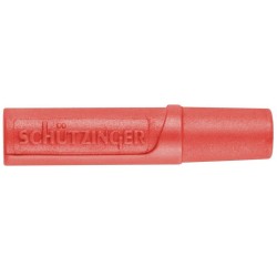 FICHA BANANA FEMEA 2MM VERMELHO/PRETO