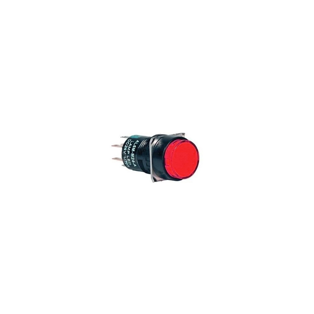 PULSADOR REDONDO ON-(OFF), OFF-(ON) 230V 3A Ø16MM IP65