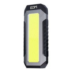 LANTERNA 3X LEDS ALUMINIO RECARREGAVEL 10W