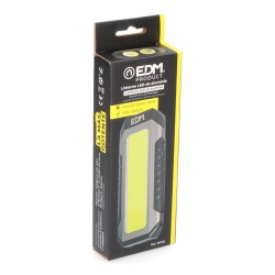 LANTERNA 3X LEDS ALUMINIO RECARREGAVEL 10W