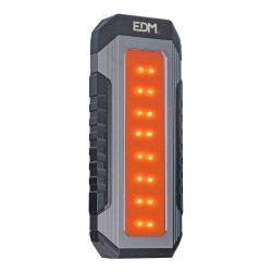 LANTERNA 3X LEDS ALUMINIO RECARREGAVEL 10W
