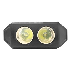 LANTERNA 3X LEDS ALUMINIO RECARREGAVEL 10W