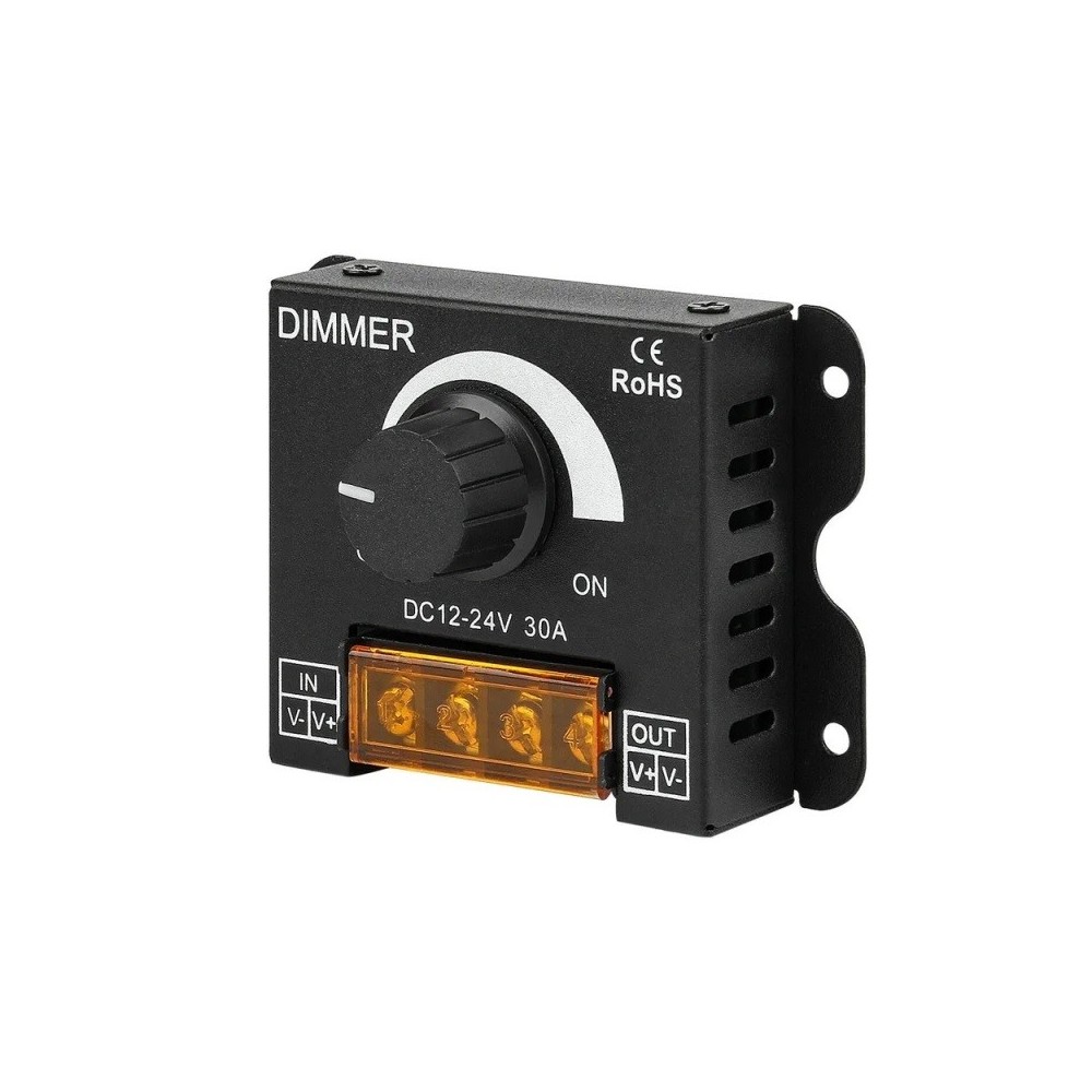 REGULADOR DE LUZ LED DIMMER 12/24V 30A