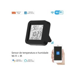 COMANDO INTELIGENTE UNIVERSAL IR C/SENSOR TEMP E HUMIDADE