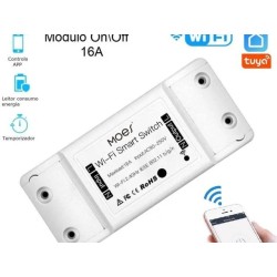 MODULO WIFI ON/OFF 16A C/ LEITOR CONSUMO ENERGIA